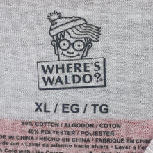 Load image into Gallery viewer, Wheres Waldo Shirt Mens Extra Large Streetwear Everyday Festival Beachy Cosplay