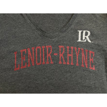 Load image into Gallery viewer, Gear For Sports Lenoir-Rhyne University Bears V-Neck T-Shirt Gray Womens Large