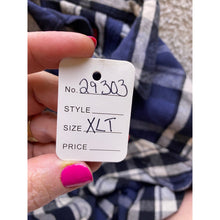Load image into Gallery viewer, Five Brother Shirt Mens Extra Large Tall Oversize Flannel Plaid 1/4 Zip Pullover