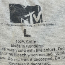 Load image into Gallery viewer, MTV Shirt Mens Large Retro Logo AOP Hip Hop Rock Punk Everyday Streetwear