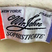 Load image into Gallery viewer, Vintage Mr John Sophisticate Hat Womens Small Italy Derby Bowler Bow Mature