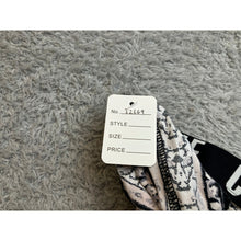 Load image into Gallery viewer, Cacique Women Black White Striped Logo Waistband Pajama Pants Joggers Plus Size