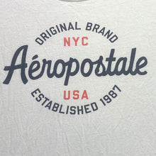 Load image into Gallery viewer, Aeropostale Shirt Mens Medium Spell Out Y2K Preppy Academia Everyday Streetwear