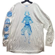 Load image into Gallery viewer, Avatar The Last Airbender Shirt Mens 2XL White Long Sleeve Hits Nickelodeon