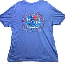 Load image into Gallery viewer, Caribbean Shirt Mens Medium Fishing Lifestyle Spell Out Coastal Streetwear