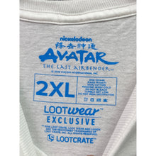 Load image into Gallery viewer, Avatar The Last Airbender Shirt Mens 2XL White Long Sleeve Hits Nickelodeon