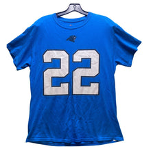 Load image into Gallery viewer, Carolina Panthers Shirt Mens Medium McCaffrey #22 Football NFL Jersey Athleisure