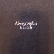 Load image into Gallery viewer, Abercrombie & Fitch Shirt Mens Extra Small Black Oversized Spell Out Sleeve Hits