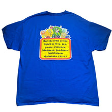Load image into Gallery viewer, Religious Shirt Mens Extra Large Galatians 5:22-23 Bible Verse Spell Out Fruit