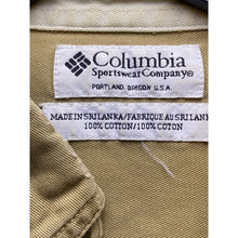 Load image into Gallery viewer, Columbia Shirt Mens 2XL Tan Workwear Rugged Gorpcore Outdoors Button Down