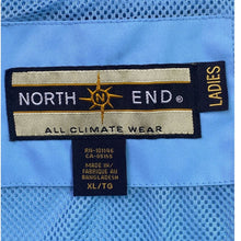 Load image into Gallery viewer, North End Jacket Womens Extra Large Embroidered Full Zip Windbreaker Performance