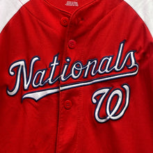 Load image into Gallery viewer, Washington Nationals Jersey Boys Large MLB Baseball Spell Out Athleisure