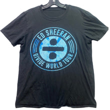 Load image into Gallery viewer, Ed Sheeran Shirt Mens Small Divide World Tour Black Everyday Streetwear