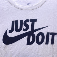 Load image into Gallery viewer, Nike Shirt Mens Large Just Do It Spell Out Large Center Swoosh Athleisure