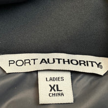 Load image into Gallery viewer, Port Authority Coat Mens Extra Large Black Quilted Full Zip Outdoors Jacket