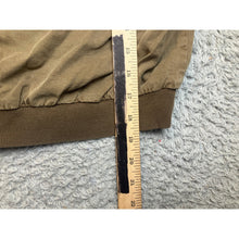 Load image into Gallery viewer, Young Fabulous & Broke Tan Tencel Ruffle Utility Bomber Jacket Womens Medium