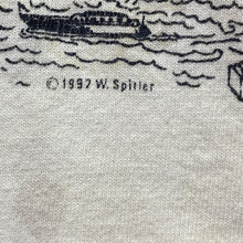 Load image into Gallery viewer, Vtg 1992 Chicago Shirt Mens Extra Large AOP Spellout Grunge Single Stitch