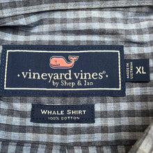 Load image into Gallery viewer, Vineyard Vines Shirt Mens Extra Large Gingham Preppy Academia Career Office
