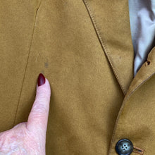 Load image into Gallery viewer, Vintage Norm Thompson Suit Coat Mens 42R Suede-Like Blazer Office Career