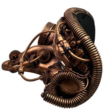 Load image into Gallery viewer, Steampunk Mask Copper Gear Goggles Cosplay Halloween Costume KBW M39269