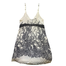 Load image into Gallery viewer, Soma Intimates Dress Womens Large Black Floral Lace Strappy Nightgown AOP