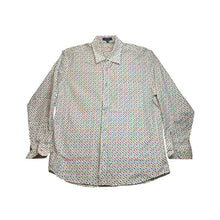Load image into Gallery viewer, Alan Flusser Shirt Mens Large Rainbow Polka Dot Office Career Lifestyle