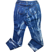 Load image into Gallery viewer, Fashion Nova Jeans Womens 14 AOP High Rise Preppy Academia Streetwear Everyday