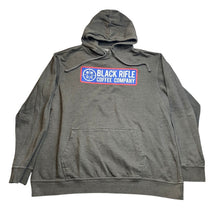 Load image into Gallery viewer, Black Rifle Coffee Hoodie Mens Extra Large Spell Out Grunge Streetwear Pullover