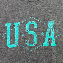 Load image into Gallery viewer, Grunt Style Shirt Mens Medium Patriot USA Flag Grunge Guns AOP Streetwear