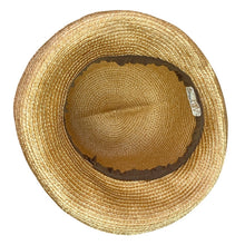 Load image into Gallery viewer, Vintage Amy New York Hat Womens Small Straw Cloche Mod Fashion Bowler