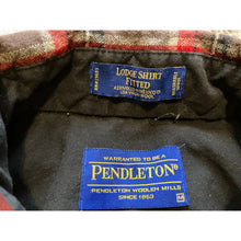 Load image into Gallery viewer, Pendleton Shirt Mens Medium Virgin Wool Plaid Flannel Lodge Button Down Outdoors