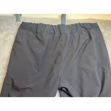 Load image into Gallery viewer, Mens Charcoal Gray Petite Active Performance Pants Elastic Waist Stretch