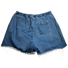 Load image into Gallery viewer, Venezia Jeans Shorts Womens 20 Cut Off Pull On Drawstring Beachy Coastal