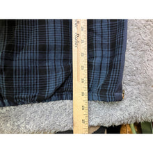 Load image into Gallery viewer, Paul Smith Shirt Mens Medium Blue Plaid Side Zip Italy Academia Preppy