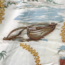 Load image into Gallery viewer, Vintage Sandwich Isle Shirt Mens 2XL Hawaiian AOP Beachy Coastal Travel Festival
