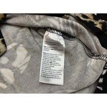 Load image into Gallery viewer, Chicos Women Mixed Animal Print Leopard Zebra Long Sleeve Scoop Neck Top Size 2