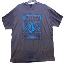 Load image into Gallery viewer, Volcom Shirt Mens Extra Large Color Block Logo Skater Surf Board Streetwear