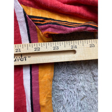 Load image into Gallery viewer, Guess Shirt Mens Medium Striped Colorblock Spell Out Preppy Academia Streetwear