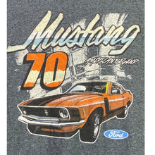 Load image into Gallery viewer, Ford Mustang Shirt Mens Extra Large AOP Spell Out Grunge Athleisure Racing