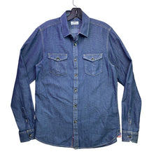 Load image into Gallery viewer, Across The Pond Shirt Mens Small Preppy Western Country Academia Streetwear