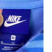 Load image into Gallery viewer, Nike Hoodie Boys Extra Large Blue Camoflauge AOP Pill Over Athleisure Streetwear