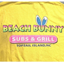 Load image into Gallery viewer, Beach Bunny Shirt Mens Medium Topsail Island Beachy Coastal Promo Advertising