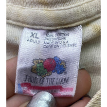 Load image into Gallery viewer, Vtg 1992 Chicago Shirt Mens Extra Large AOP Spellout Grunge Single Stitch