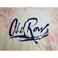 Load image into Gallery viewer, Old Row Colortone Mens Tie Dye Graphic T-Shirt Pink Yellow Large Short Sleeve