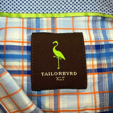 Load image into Gallery viewer, Tailor Byrd Shirt Mens Extra Large Plaid Preppy Academia Office Career Everyday