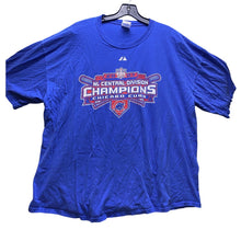 Load image into Gallery viewer, Chicago Cubs Shirt Mens 2XL 2007 Champions MLB Baseball Blue Athleisure