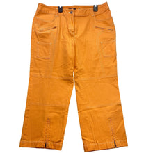 Load image into Gallery viewer, Bandolino Pants Womens 16 Cropped Beachy Coastal Nautical Preppy Career Office