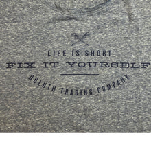 Load image into Gallery viewer, Duluth Trading Shirt Womens 2XL Spell Out Grunge Everyday Streetwear Minimalist