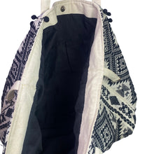 Load image into Gallery viewer, America & Beyond Shoulder Beaded Bag Purse Tribal Boho AOP Canvas Tote Magnetic