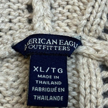 Load image into Gallery viewer, Aeropostale Sweater Womens Large Beachy Hooded Crochet Travel Office Streetwear